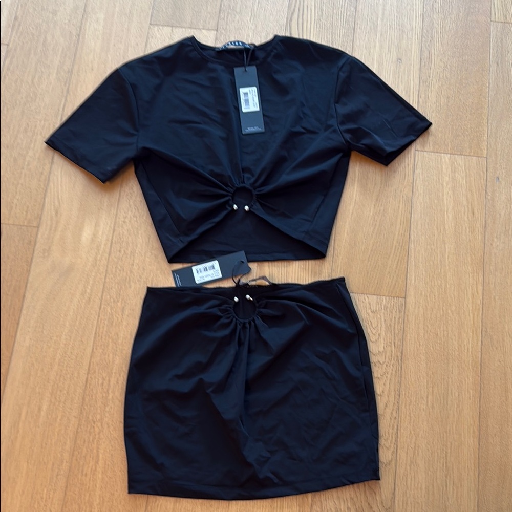 Lioness Wild At Heart Black Two-Piece Set